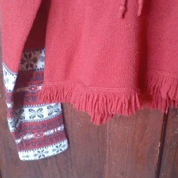 Eddie Bauer Hooded Sweater 100% Lambswool - Picture 4 of 5